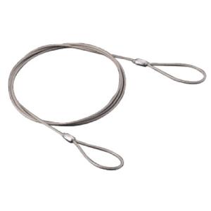 ナイロンコーティングワイヤー 透明・両端リング加工 取寄品 パイオニアテック D3W-500