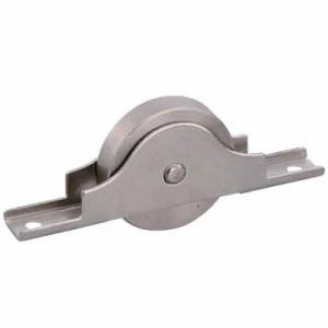 ステンレス戸車(42mm・平型)(1個価格) ヨコヅナ SAS-0422