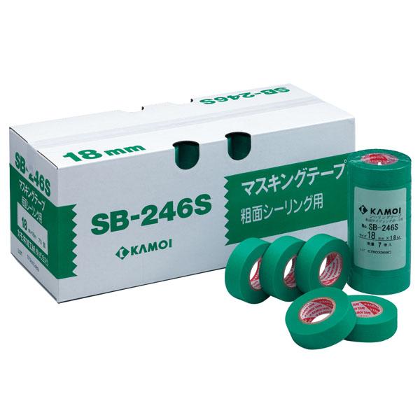 特注サイズ 粗面サイディングボード用マスキングテープ SB-246S 幅200mm 2箱20巻 受注...