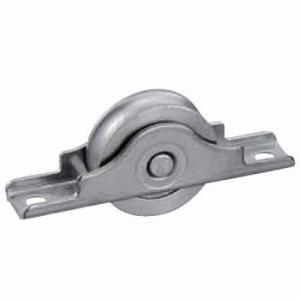 ベアリング入ステンレス戸車(60mm・丸型)(1箱・4個) ヨコヅナ SBS-0601