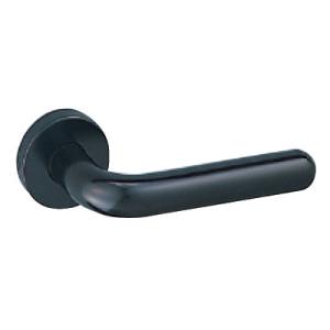 レバーハンドル アルミ丸棒 ブラック レバーのみ ※取寄せ品 シロクマ SL-44-R-O-BK