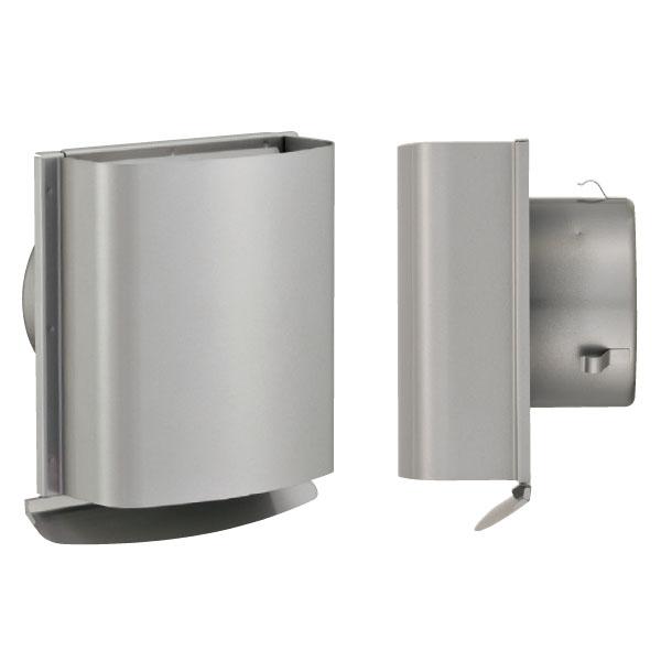 WC型フード付ガラリ WCEV 強制換気用 換気口 直径97mm ステンレス製 取寄品 宇佐美工業 ...