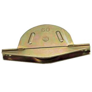 ベアリング入 鉄底車(45mm・袖型)(1個価格) ヨコヅナ ZGM-0453