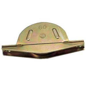 ベアリング入 鉄底車(90mm・袖型)(1個価格) ヨコヅナ ZGM-0903