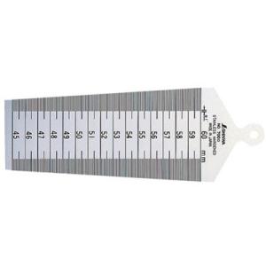 テーパーゲージ No.700D 45〜60mm シンワ 62615