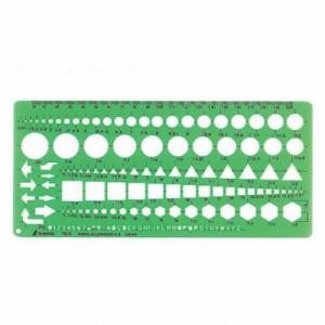 テンプレート 一般総合定規 TH-5(中) シンワ 66025