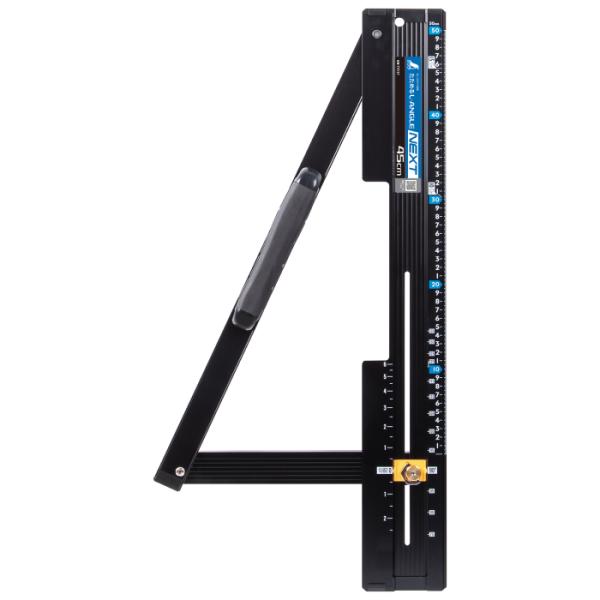 丸ノコガイド定規 たためるエルアングル Next 45cm 角度切断機能付 取寄品 シンワ 7312...
