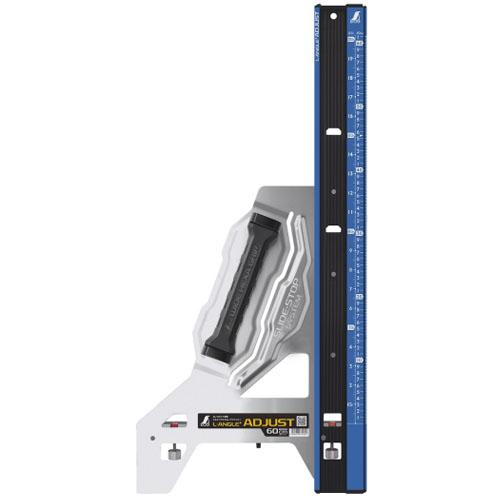 丸ノコガイド定規 エルアングル Plus アジャスト 60cm 併用目盛 ※取寄品 シンワ 7318...