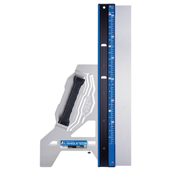 丸ノコガイド定規 エルアングルplus 60cm 併用目盛 補助板付 取寄品 シンワ 73197