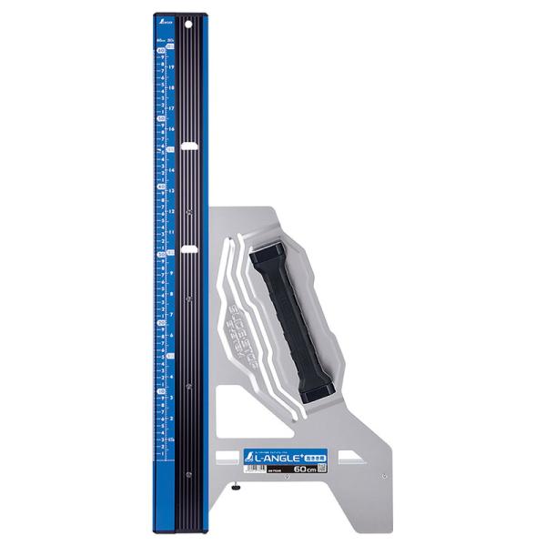 丸ノコガイド定規 エルアングルplus 60cm 併用目盛 左きき用 取寄品 シンワ 73345