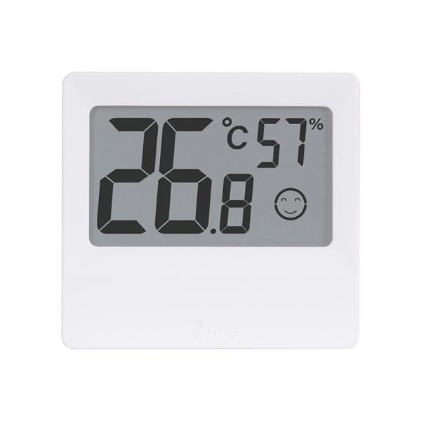 デジタル温湿度計 C スモール ホワイト 取寄品 シンワ 73376