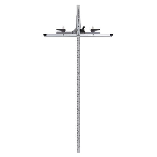 丸ノコガイド定規 Tスライド スリムシフト2 併用目盛 45cm 取寄品 シンワ 73543