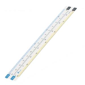 折りたたみ縮尺スケール 8面 15cm シンワ 75745