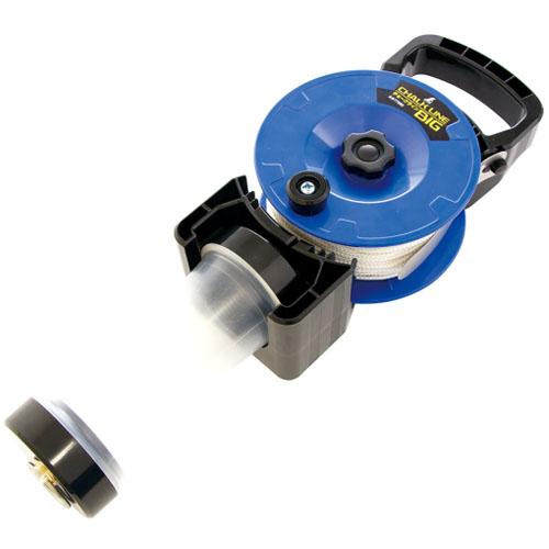 チョークライン BIG 手巻 極太糸 アザーブルー ※取寄品 シンワ 77580