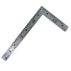 曲尺 小型 三寸法師 ステン3×1.5寸 表裏同目 シンワ 12102