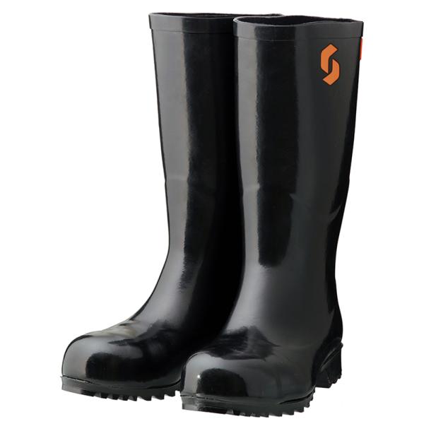 安全大長靴 ブラック 26.0cm シバタ工業 AB022
