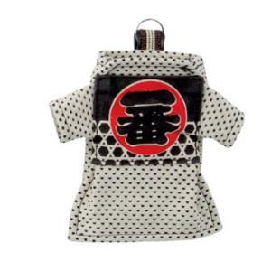 刺子 半纏携帯袋 白一番 職人道楽 174356