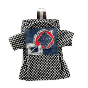 刺子 半纏携帯袋 黒纏 職人道楽 174387