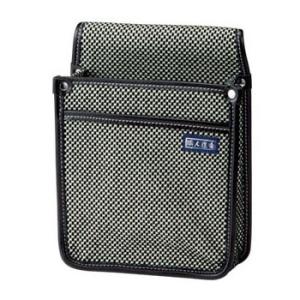 刺子 釘袋二段 黒 職人道楽 174974