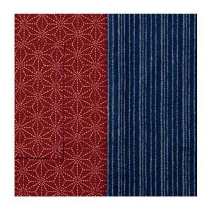 リバーシブルエプロン 麻葉/縞 ロング 職人道楽 176879