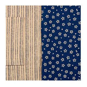 リバーシブルエプロン 縞/桜 ロング 職人道楽 176886