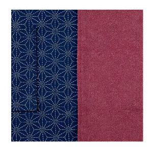 リバーシブルエプロン 麻葉/鮫小紋 ロング 職人道楽 176893