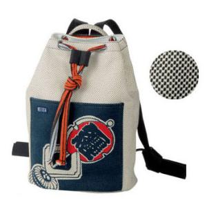 刺子 リュック 黒纏 職人道楽 178026