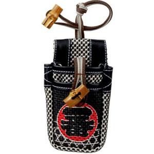 刺子 携帯ケース 黒一番 職人道楽 178132