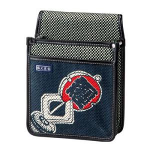 刺子 釘袋二段 黒 纏 職人道楽 178255