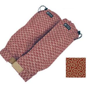 腕カバー 渦 オレンジ 職人道楽 179160