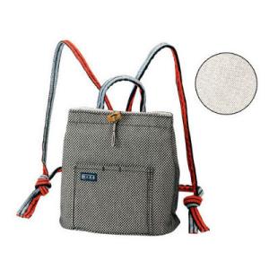 刺子 リュック 白 職人道楽 181460