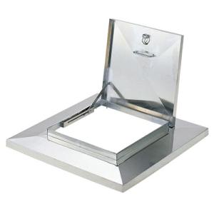 角型屋根マンホール(後付型)600角 ステンマンホール(後付型) ※メーカー直送 個人宅不可 神栄ホ...