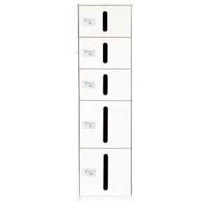 カーゴボックス(ダイヤル錠式)ホワイト 特小+特小+特小+小+小 メーカー直送 個人宅不可品 神栄ホ...