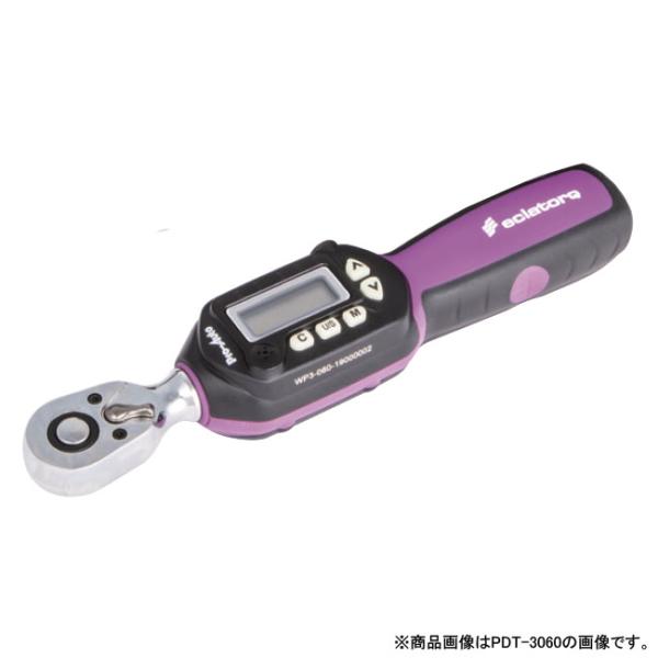 デジタルトルクレンチ 差込角6.35mm 全長221mm 取寄品 SEK(スエカゲ) PDT-203...