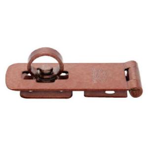 ストロングステンレス掛金 焼付塗装仕上 ブロンズー(ネジ付)FB-70mm(1箱・10個価格) スト...