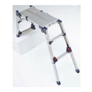 四脚アジャスト式足場台 ミニ天場スライドタイプ メーカー直送 個人宅不可 PICA DWV-S86M...