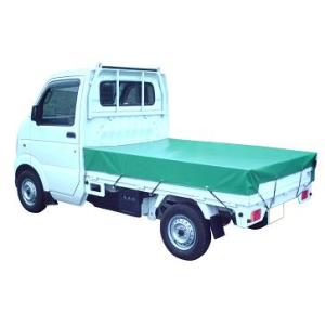帆布トラックシート 1ｔ 小型トラック用 2.3×2.7m 平張り IZUMI SH-1T