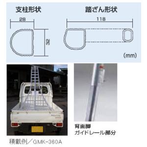 三脚脚立(植木・造園用)垂直高さ:1.16mメ...の詳細画像1