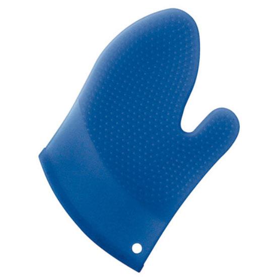 シリコン オーブンミット 小 ブルー 取寄品 岡部洋食器製作所(Okabe) OM-01