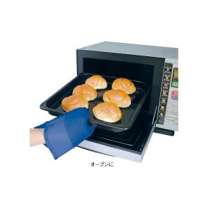 シリコン オーブンミット 小 ブルー 取寄品 ...の詳細画像2
