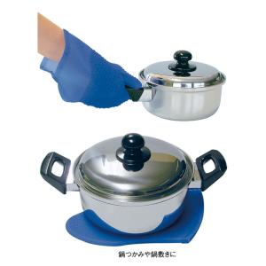 シリコン オーブンミット 小 ブルー 取寄品 ...の詳細画像3