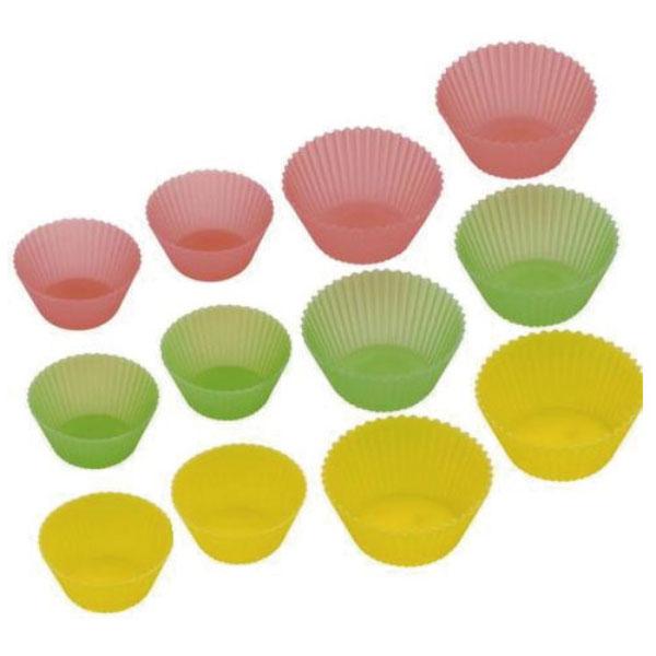 シリコン マフィンカップ ブリスター M S/12個セット 取寄品 岡部洋食器製作所(Okabe) ...