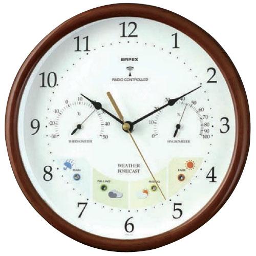 ウェザーパル電波時計1台4役 エンペックス BW-873