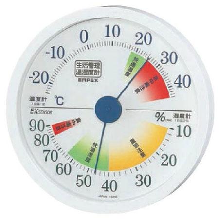 生活管理温・湿度計 ホワイト エンペックス TM-2441