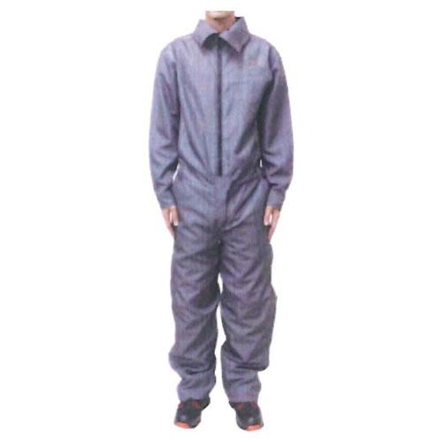 俺の草刈ツナギ ブラック サイズL〜LL ※取寄品 ディックコーポレーション VC-001