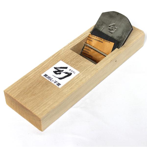 伝統大鉋 『幻』 青紙1号鋼 裏出不要 70mm（白樫・9寸5分） 常三郎 TP-42