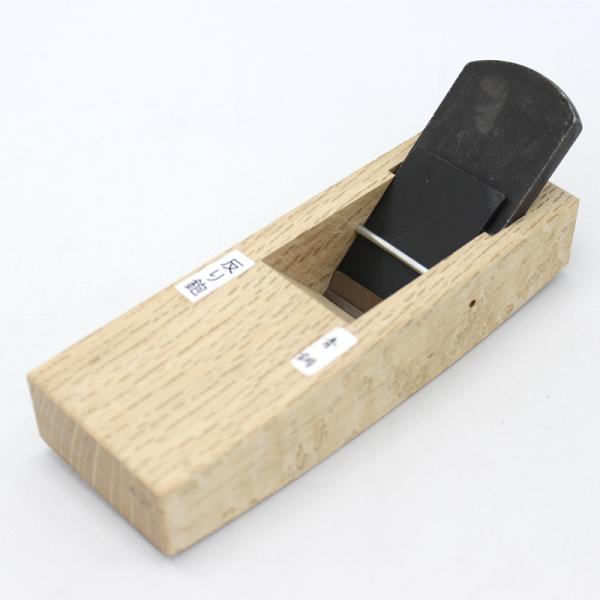 反り鉋『春蘭』 青紙2号鋼 42mm（白樫・5寸5分台） 磨きパウダー付き 常三郎 TP-181