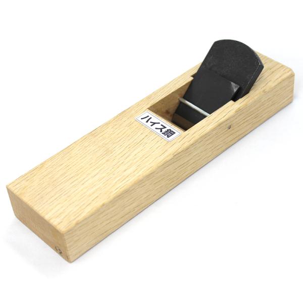 ハイス ヒナ型 平鉋 白樫(7寸台）42mm 裏出し不要 磨きパウダー付き 常三郎 TS-130