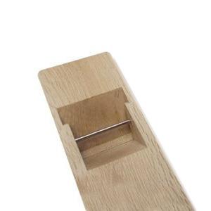 鉋 掘台 上・白樫普通口 70mm 常三郎