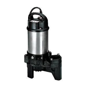 汚物用水中ハイスピンポンプ PU型 非自動形 50Hz 口径40mm 0.15KW 三相200V メ...